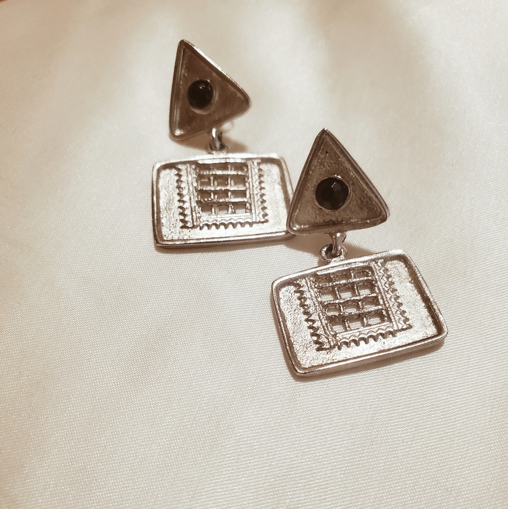 Silver Vintage Earrings